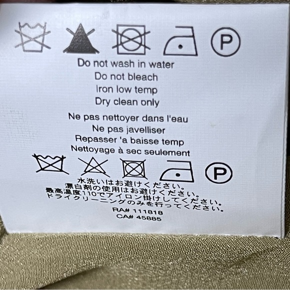 Michael Kors Collection~NWT~ Twill Silk-Lined~Military Jacket~Size 10~MSRP $1690 - Picture 10 of 13